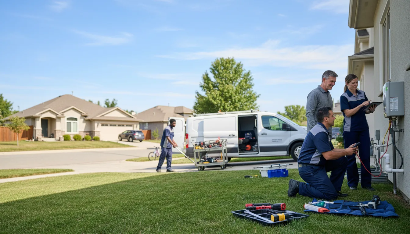 Tankless water heater service in Ashland, VA